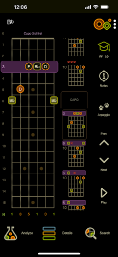Oolimo Guitar Chords screenshot