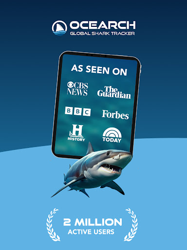 OCEARCH Shark Tracker™ screenshot