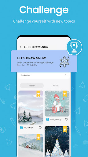 PENUP – Drawing-sharing SNS screenshot