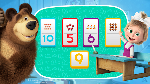 Masha and the Bear Educational screenshot