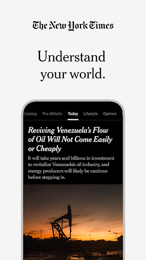 NYTimes: US and Global News screenshot