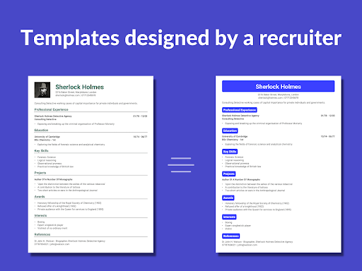 Resume Builder - CV Engineer screenshot