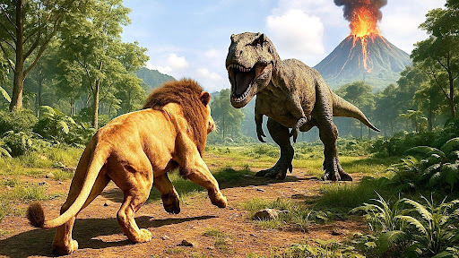 Jurassic Clash Wild Primal Sim screenshot
