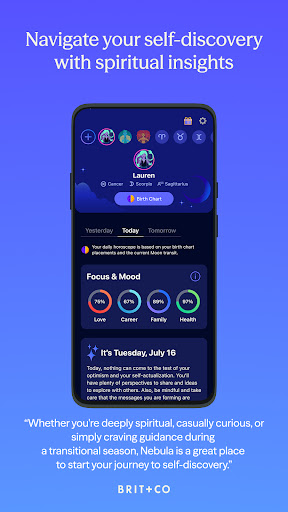 Nebula: Spiritual Guidance screenshot