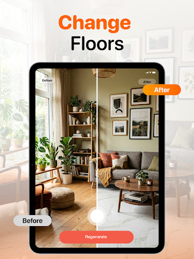 SnapHome: AI Interior Design screenshot
