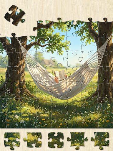 Slow Living Jigsaw Puzzle game screenshot