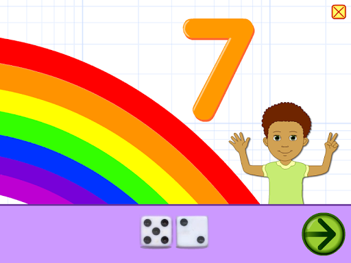 Starfall Numbers screenshot
