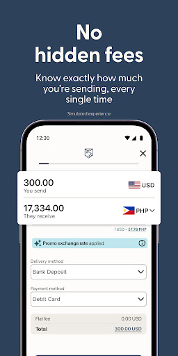 Remitly: Transfer money abroad screenshot