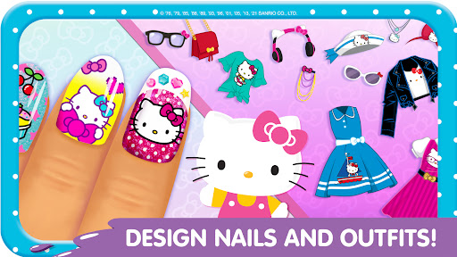 Hello Kitty Nail Salon screenshot