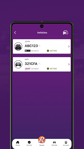 E-PASS Toll App screenshot