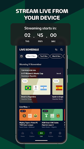 FIFA+ Stream Live Football TV screenshot