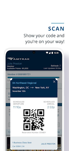 Amtrak screenshot