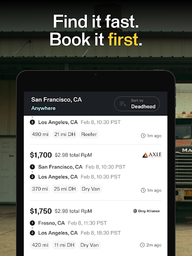 TruckSmarter Free Load Board screenshot