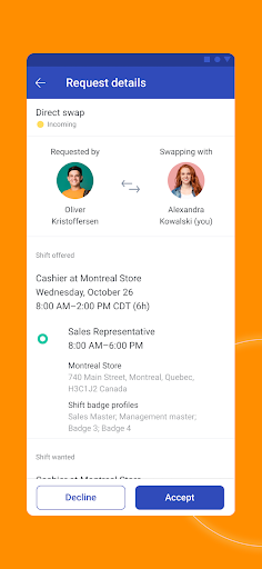 WorkJam screenshot
