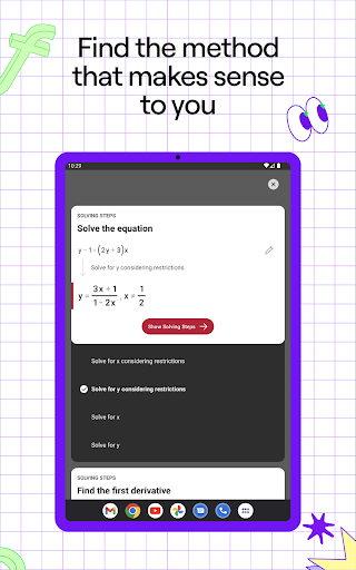 Photomath screenshot