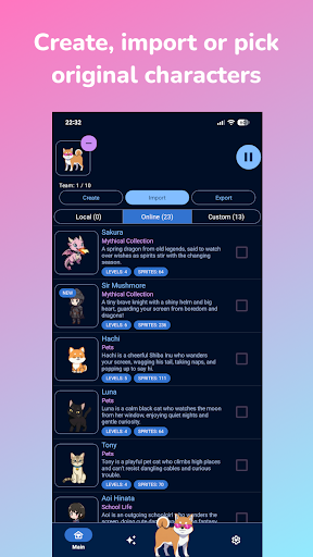 Shimeji: Screen Buddies screenshot