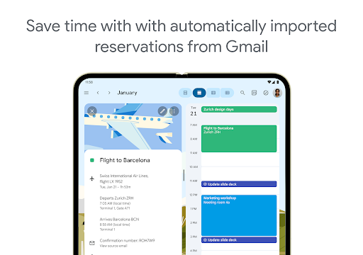 Google Calendar screenshot