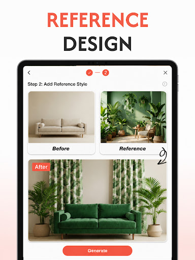 SnapHome: AI Interior Design screenshot
