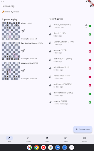 Lichess screenshot