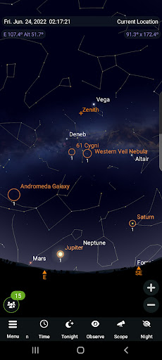 SkySafari 7 Pro screenshot