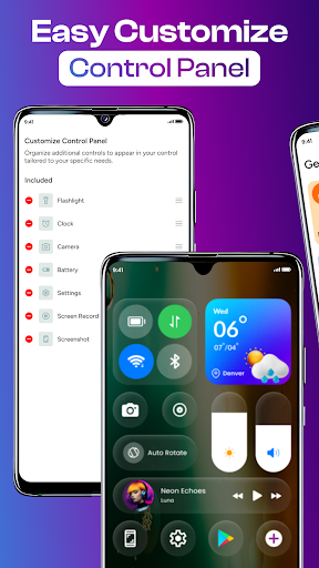 Control Panel Plus - Center screenshot