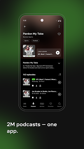 radio.net - AM FM Radio Tuner screenshot