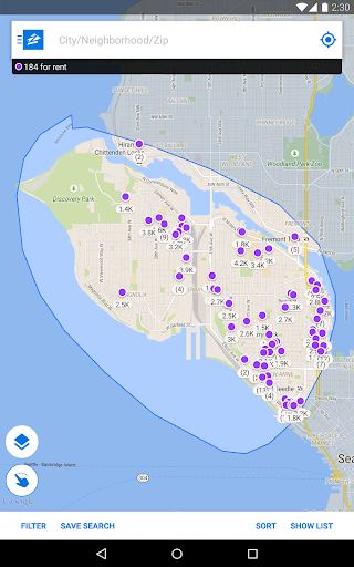 Apartments & Rentals - Zillow screenshot