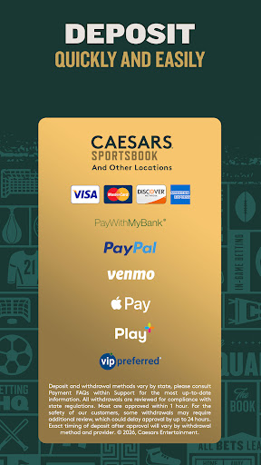 Caesars Sportsbook & Casino screenshot