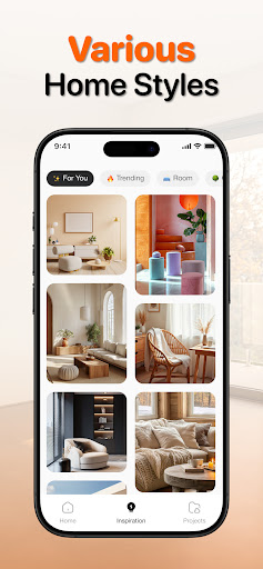 SnapHome: AI Interior Design screenshot