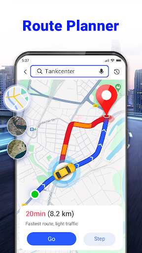GPS Voice Navigation & Radar screenshot
