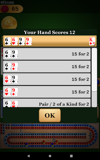 Cribbage Pro Online! screenshot