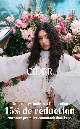 CIDER - Clothing & Fashion screenshot