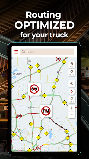 Hammer: Truck GPS & Maps screenshot