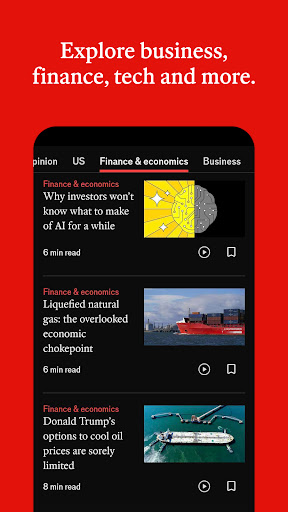 The Economist - World News screenshot