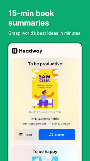 Headway - Daily Micro Learning screenshot