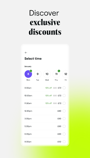 Fresha for customers screenshot