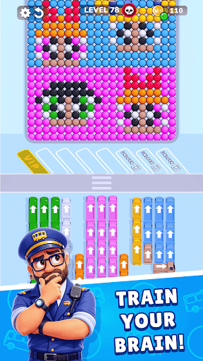 Bubble Bus: Parking Jam Puzzle screenshot