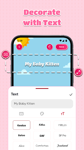 DIY Cat Language Wallpaper screenshot