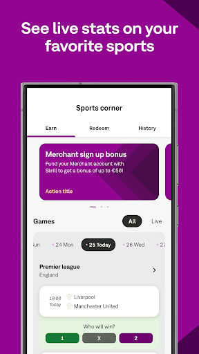 Skrill - Fast, secure payments screenshot