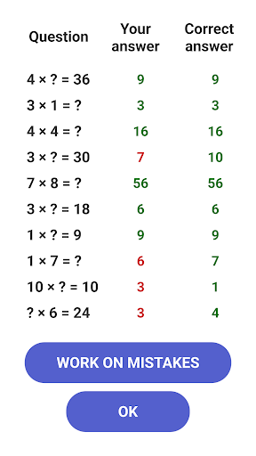 Times Table - Learn Math screenshot