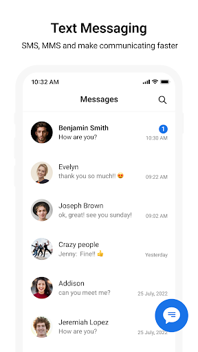Messages screenshot