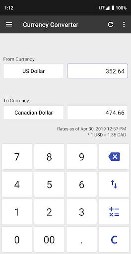 ClevCalc - Calculator screenshot