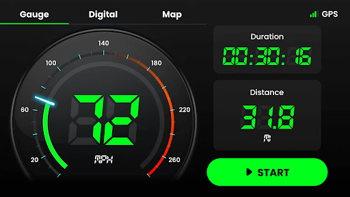 Speedometer: GPS Speedometer screenshot
