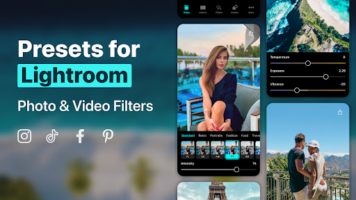 Presets for Lightroom — FLTR screenshot