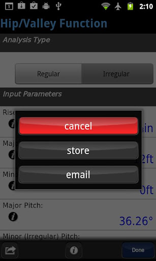 BuildCalc screenshot