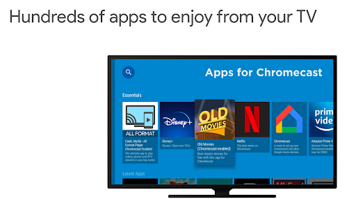 Apps for Chromecast & TV screenshot