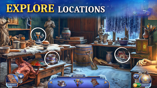 Icebound Secrets Hidden Object screenshot