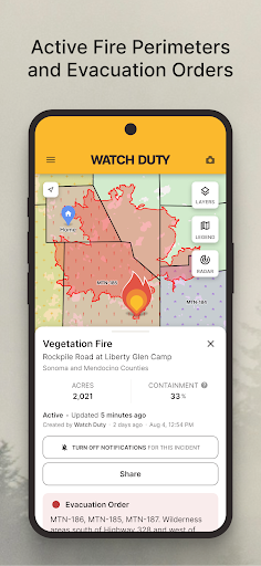 Watch Duty: Wildfire & Floods screenshot