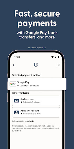 Remitly: Transfer money abroad screenshot