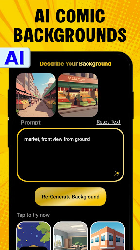Cartoon Comic Strip Maker screenshot